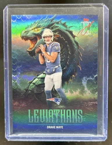 2025 Topps Signature Drake Maye Base (RAW)