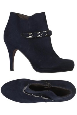 Tamaris Stiefelette Damen Ankle Boots Booties Gr. EU 40 Marineblau #297jiyu