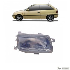 Hauptscheinwerfer links H4 für Opel Astra F CC T92 Caravan Cabriolet Kombi