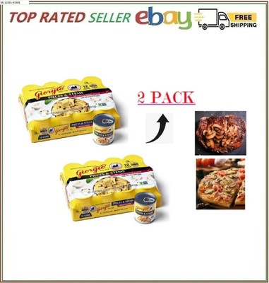 2 Packs - Giorgio Mushroom Pieces and Stems, 4 oz., 12 ct.