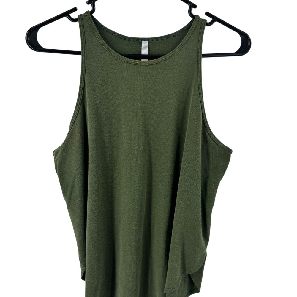Fabletics Forest Green Tank Top