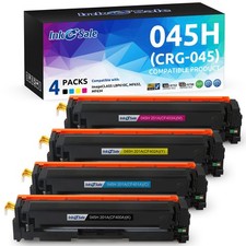 Toner Cartridge for Canon 045H CRG 045 H High Yield K M Y Color Toner Ink Set...