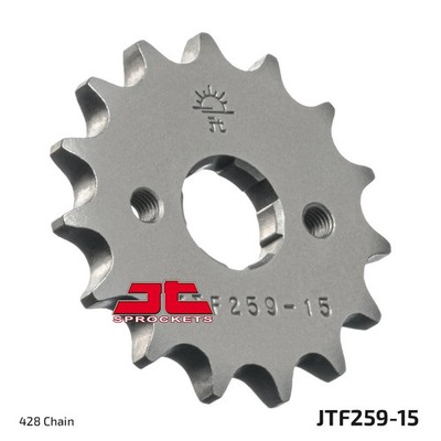JT Kettenrad vorne Honda Xl Rc/rf Prolink 125 1982-1987