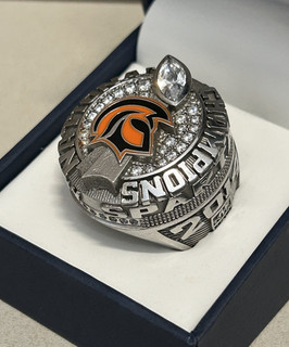 Anillo Campeones Nacionales Maryland Charles County Spartans 2014 AYF Mitey Mite