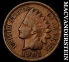 1901 Indian Head Cent- Scarce Better Date No Reserve #J1152