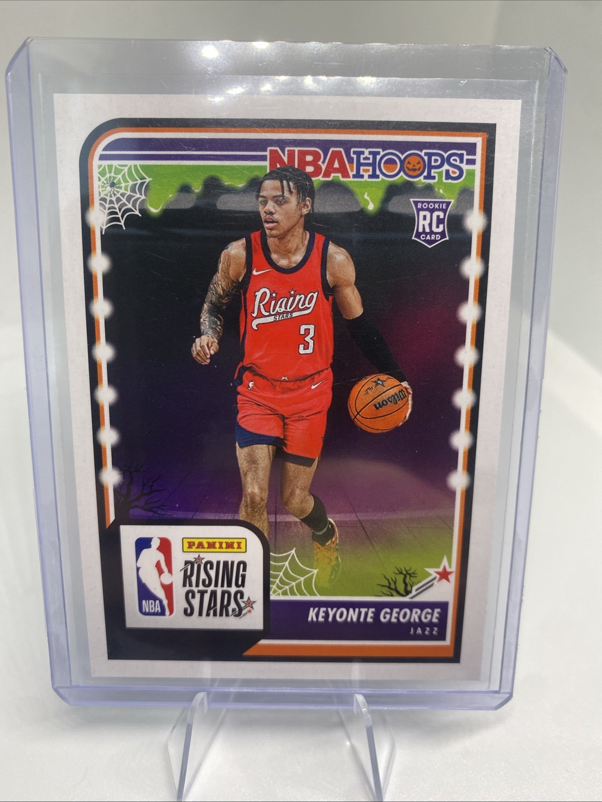 2023-24 Panini NBA Haunted Hoops #283 Keyonte George RC