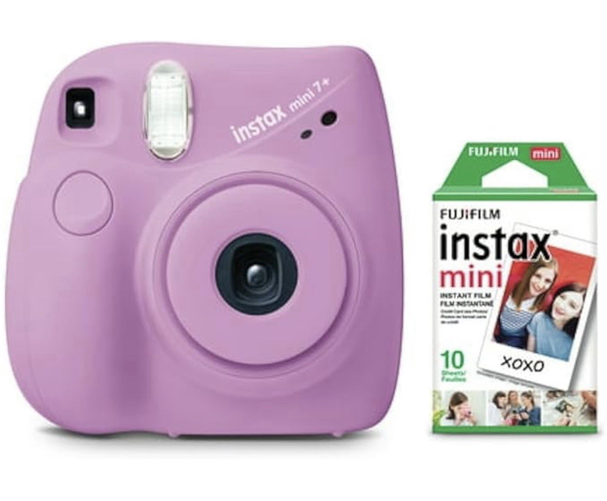 Fujifilm Instax Mini 7+ Instant Camera in Soft Lavender-image