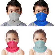 UV Protection Neck Gaiter Face Mask Bandana Sports Cycling Scarf for Boys Girls