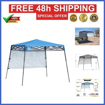 Quik Shade Go Hybrid 6' x 6' Backpack Canopy - UV Protection, Lightweight