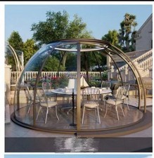 Brand New 5m Luxury Clear Garden Dome / Outdoor Dining Pod / Garden Room