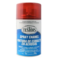 Testor Corp. Spray 3oz Candy Apple Red TES1605T Plastics Paint Enamels