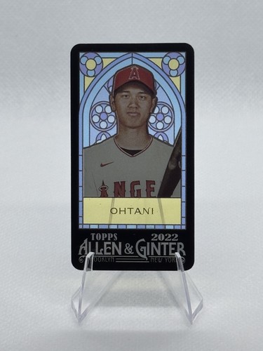 Shohei Ohtani [Mini Exclusive Stained Glass] #366 2022 Topps Allen & Ginter card