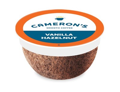 Cameron's Coffee Single Serve Pods, Flavored, Vanilla 12 Count (Pack of 1) 