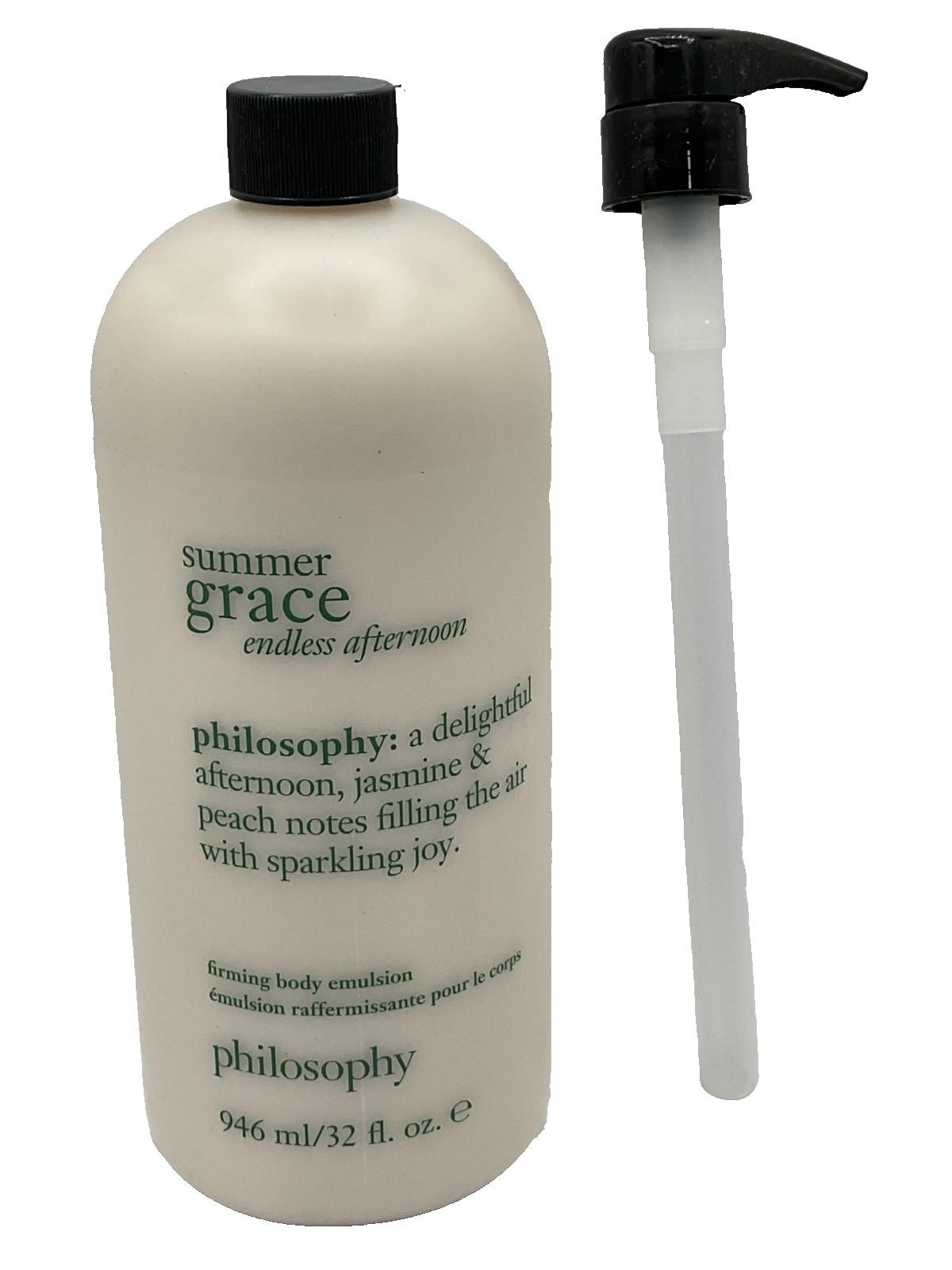 Philosophy 32 oz Firming Body Emulsion - Summer Grace ENDLESS AFTERNOON-Sealed