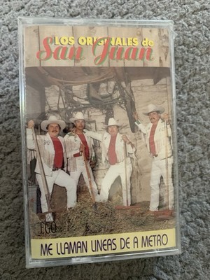 Los Originales de San Juan Me Llaman Lineas de a Metro Cassette 1993  Norteno