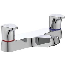 Image of Ideal Standard Cerabase Dual Control Bath Filler Tap in Chrome (BD057AA)