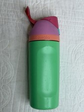 Owala Kids Flip Stainless Steel Water Bottle / 14oz Green Purple