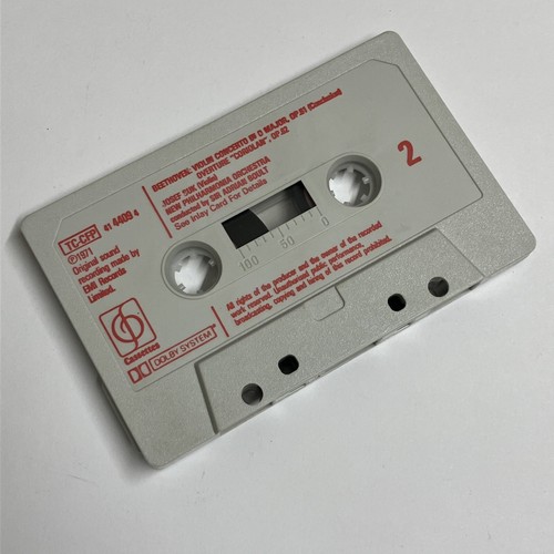 Beethoven / Sir Adrian Boult - Violin Concerto Coriolan Overture - CFP Cassette - Picture 4 of 4