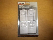 NEW Sontax 80144 4-Pack Instant Alarms for Windows or Doors *FREE SHIPPING*