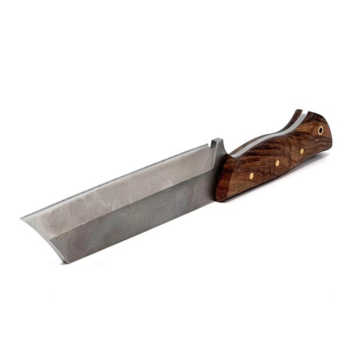 Cuchillo OHIY Hecho a Mano Tanto 6 pulgadas Bohler N690 Hoja de Acero Funda de Cuero Genuino - Imagen 3 de 22