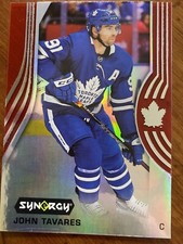 19-20 UD Synergy Hockey Red Bounty Code Available 5 John Tavares