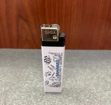 Vintage Bahamas Disposable Plastic Lighter NON WORKING Fish Ocean Swimming
