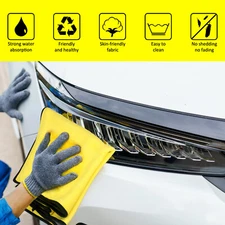 63x23.6in Thick Fiber Towel - Perfect for Car Windshield & Mirror Cleaning USA