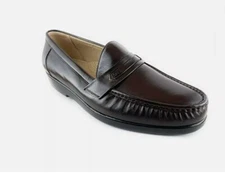 SAS Men's Ace Dark Brown Loafers. Free Shipping in USA.