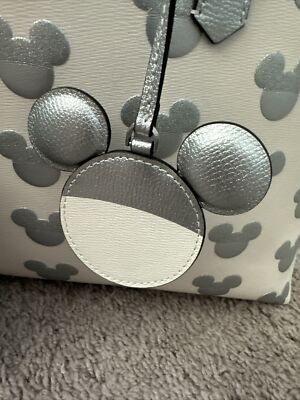 KATE SPADE Disney Parks Exclusive Ivory Silver w/ Wallet Mickey