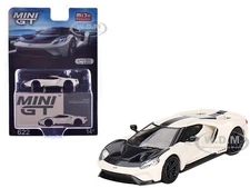 FORD GT "1964 PROTOTYPE HERITAGE ED." WIMBLEDON WHITE 1/64 BY MINI GT MGT00622