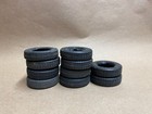 1/25 AMT GOOD YEAR Old School Tires Set OF 10 Used Good Year Semi Truck Parts — photo 2