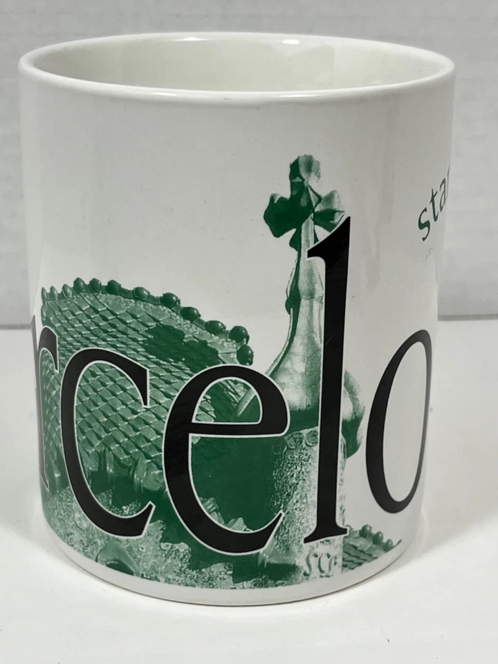  Starbucks Coffee BARCELONA City Mug Collector Series 2002 - Image 3 of 4