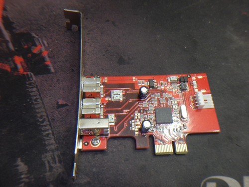 Dynex DX-PC12PF PCI-E X1 Firewire 800 Adapter Card - 第 1/4 張圖片