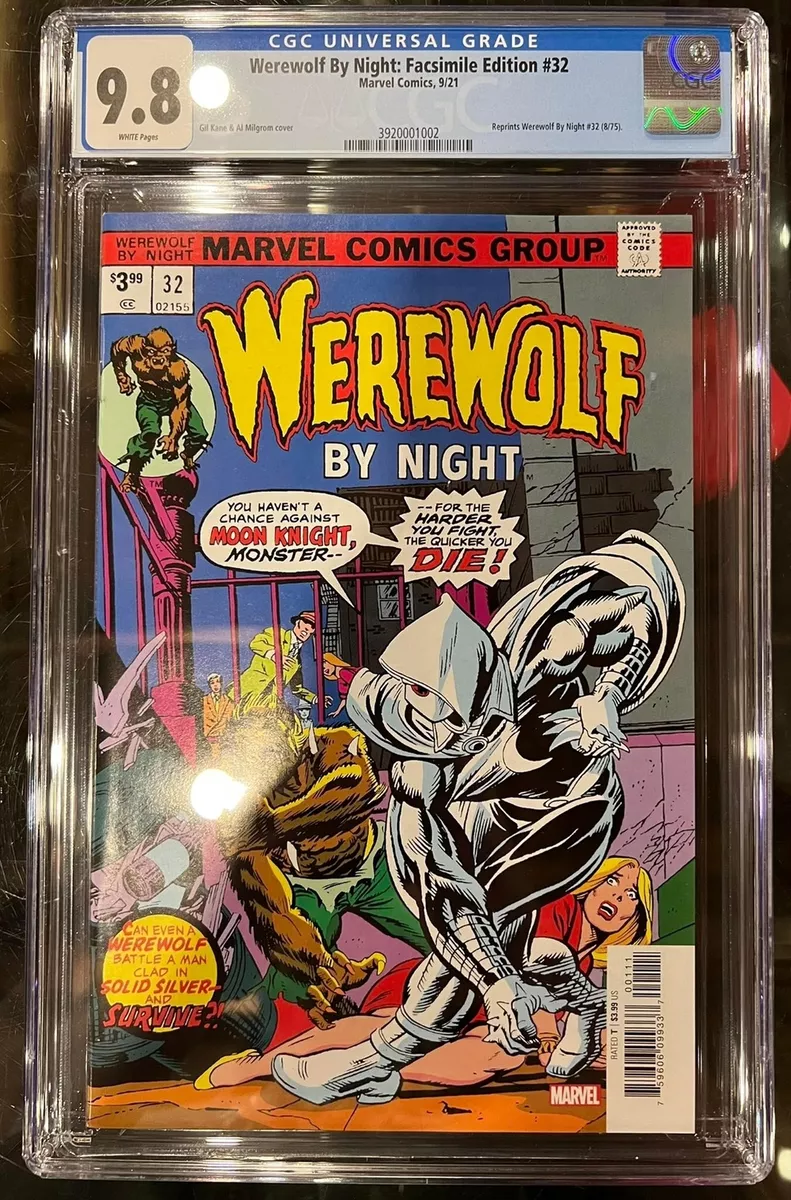 ComicConnect - WEREWOLF BY NIGHT (1972-77) #32 - CGC NM/M: 9.8