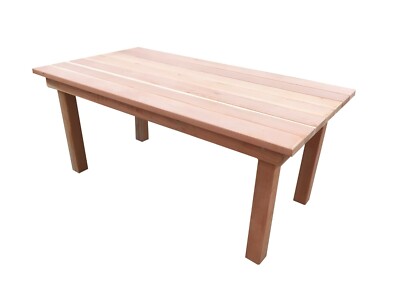 Best Redwood Farmhouse Dining Table 6ft Clear No Stain Ebay Best Redwood Farmhouse Dining Table 6ft Clear No Stain Ebay