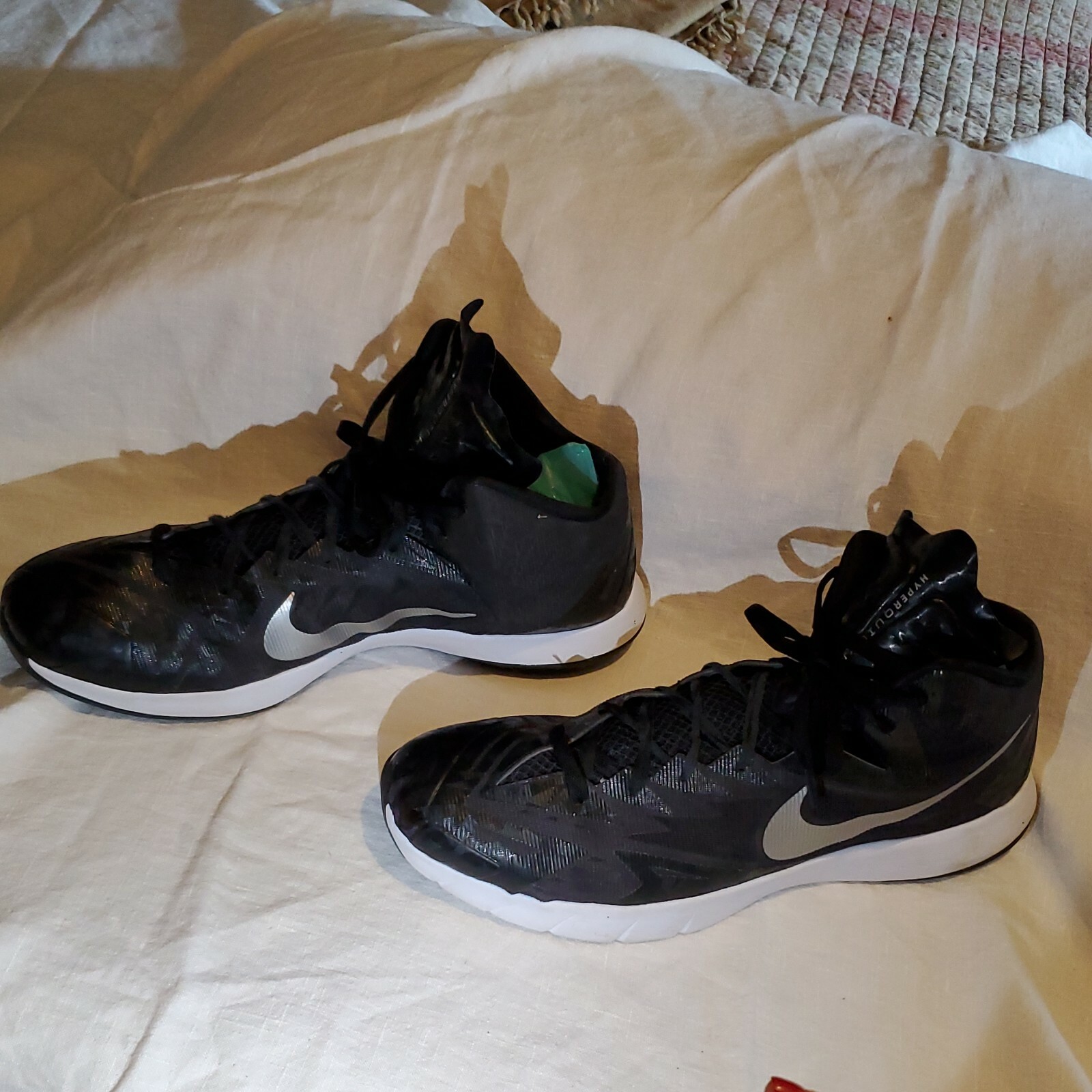 Nike hyperquickness Size 17 Black - image 9