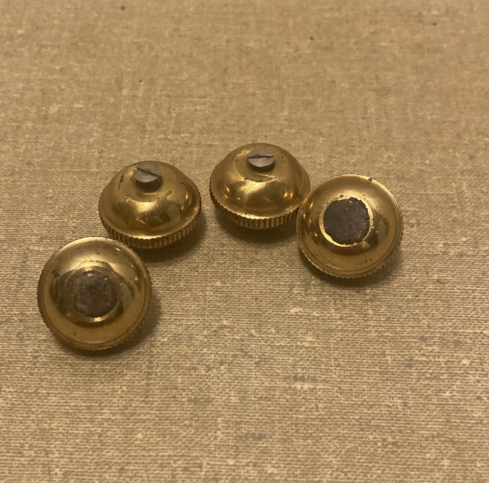 4 Vintage Brass Ball Leveling Feet for Kundo Anniversary Clock Parts eBay