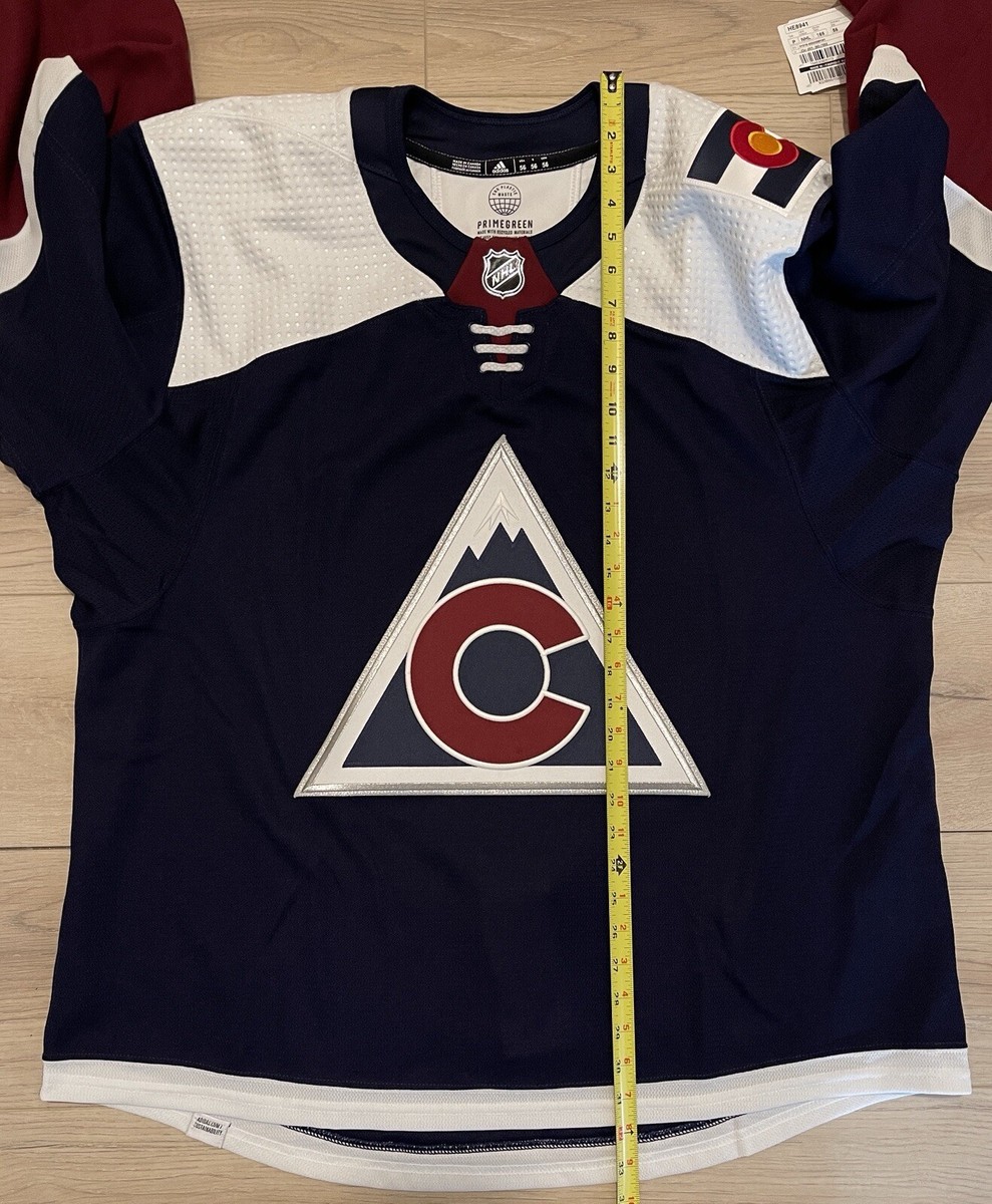 NEW Adidas MiC Colorado Avalanche Alternate Primegreen Team Issue