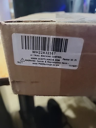 GE Washer Main Control WH22X35597, WH22X29556, WH22X32357, 290D1914G001