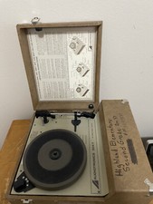 Vintage Audiotronics Model 304T Manual Turntable 4-Speed 16/33/45/78 RPM