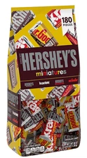 HERSHEY'S Miniatures Variety Pack Chocolate Candy, 180 pcs. FREE Shipping
