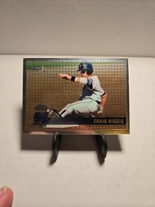 1996 Topps Chrome #122 Craig Biggio Houston Astros 101824