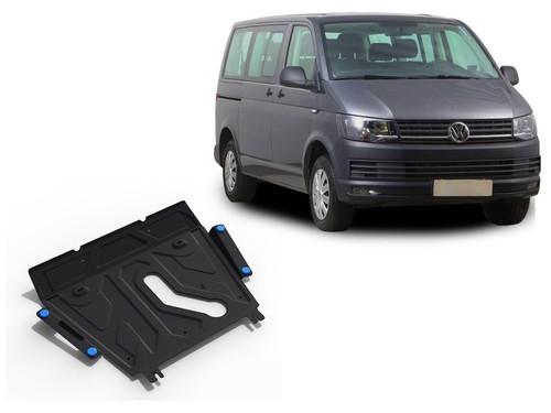 Moteur + protection de transmission en acier protection encastrement pour VW T5 2003-2015 - Photo 1 sur 3