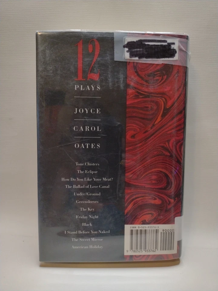 Twelve Plays by Joyce Carol Oates -1991 -HCwDJ -1st Print -ExLibrary  - Image 2 of 4