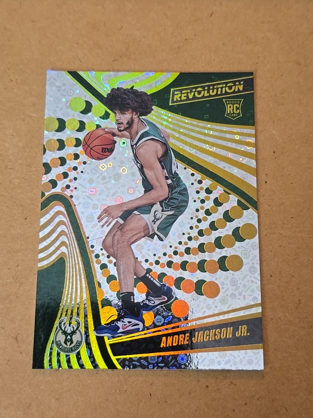 Andre Jackson Jr. 2023-24 Panini Revolution Base Rookie Card #136 SP