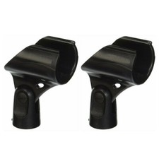 2 Pack uhf Wireless Microphone Clip Holder for Shure Vocal Mics pgx pgx24 slx