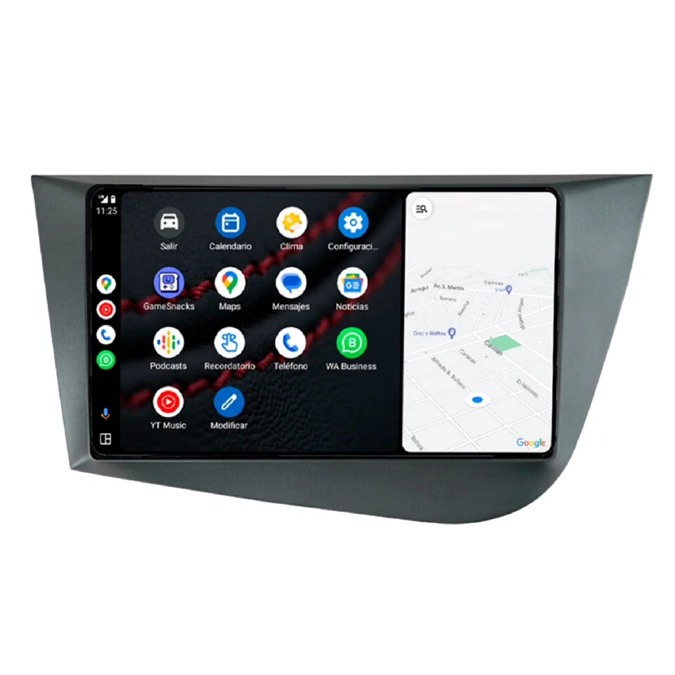 Autoradio Android per Seat Leon -Octacore 4GB 64GB Carplay -Telecamera - Immagine 3 di 4