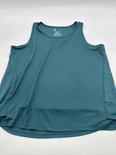 Xersion Tank Top Women Large Green  ..#20993