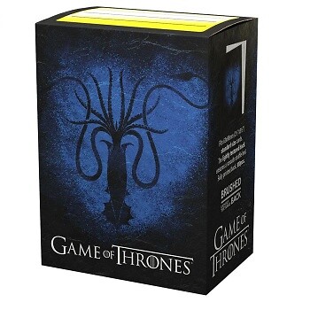 100 Dragon Shield Standard Sleeves - Game of Thrones - House Greyjoy