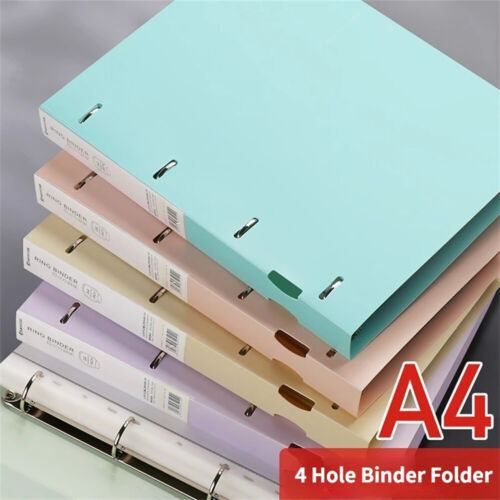 1/3/5X A4 Display Presentation Folders A4 File Folder Display Book 4 Hole Binder - Picture 4 of 12